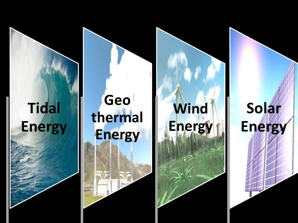 Sources of Alternative energy