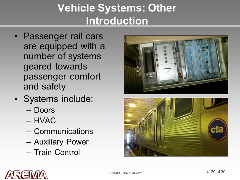 Vehicle Systems: Other Introduction