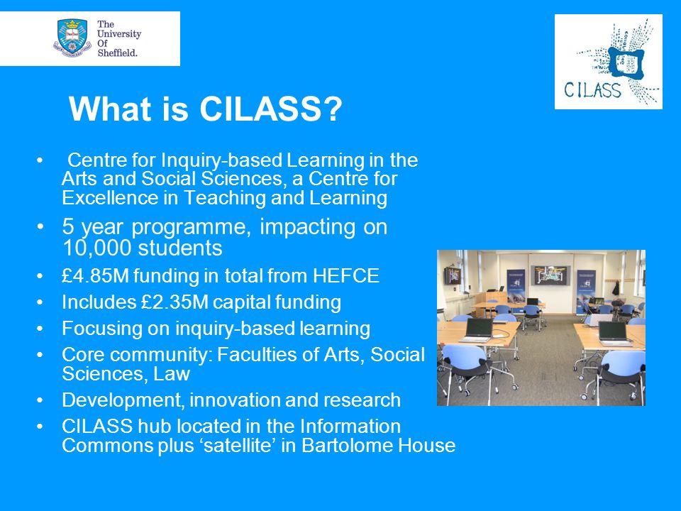 What is CILASS 5 year programme, impacting on 10,000 students