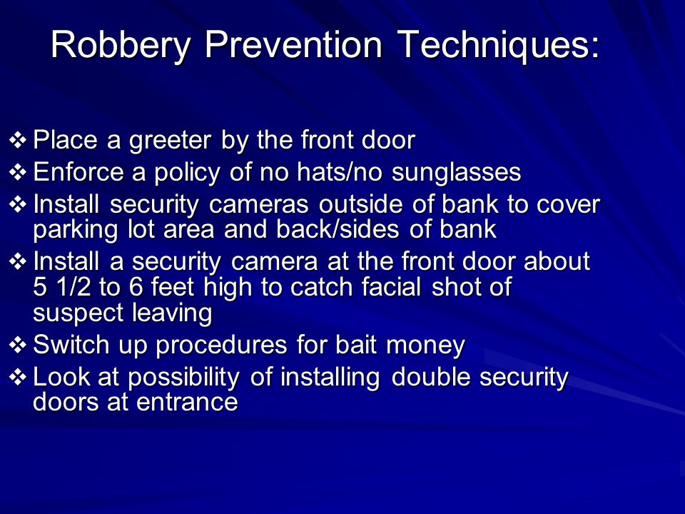 How to Prevent Robbery in a Business - Embroker
