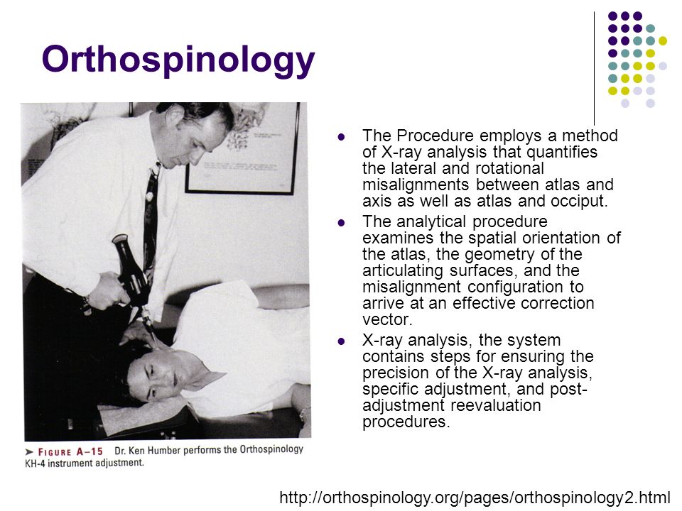 Orthospinology