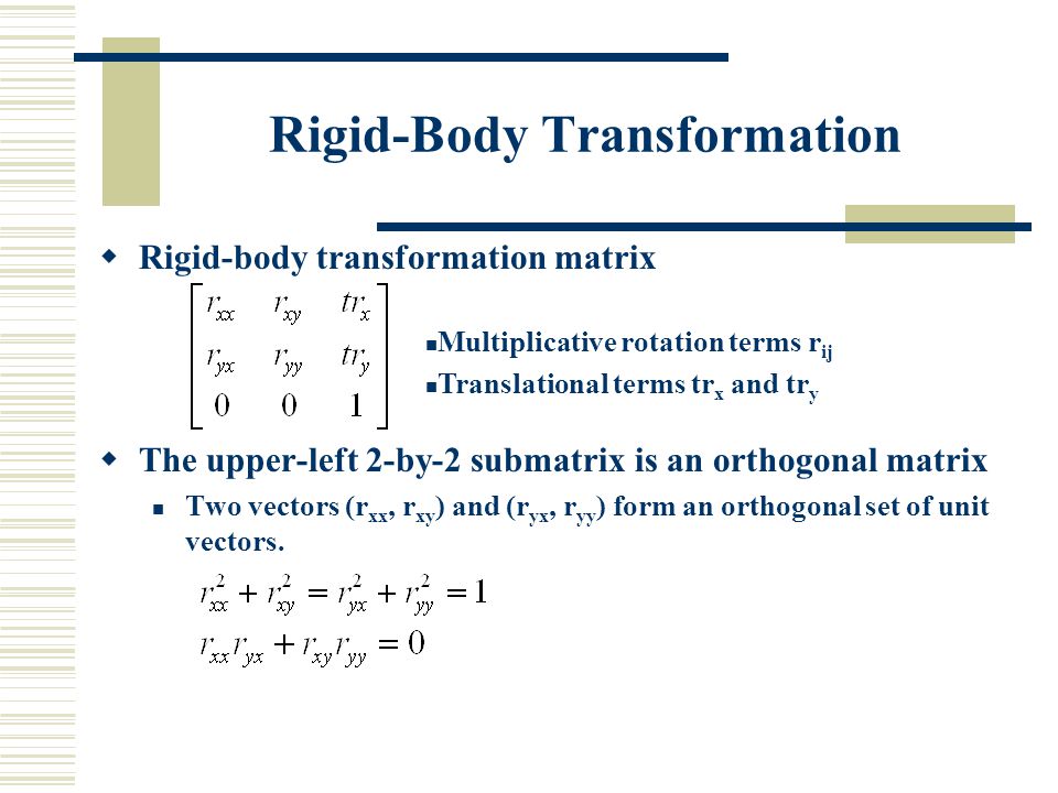 Two-Dimensional Geometric Transformations - ppt video online download