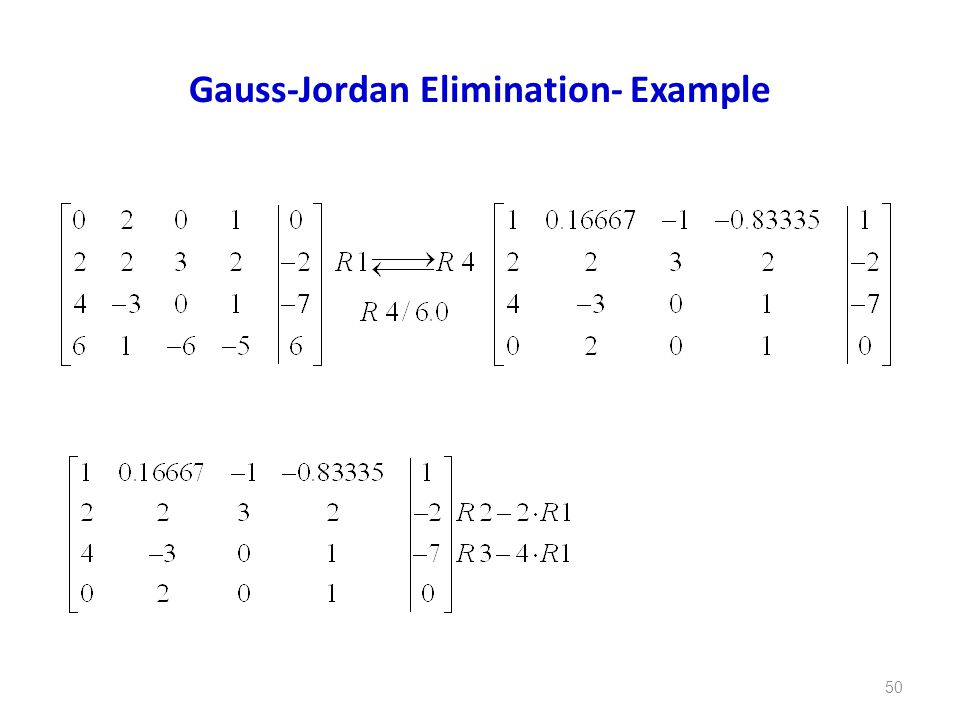 Chapter 9 Gauss Elimination The Islamic University Of Gaza Ppt Download