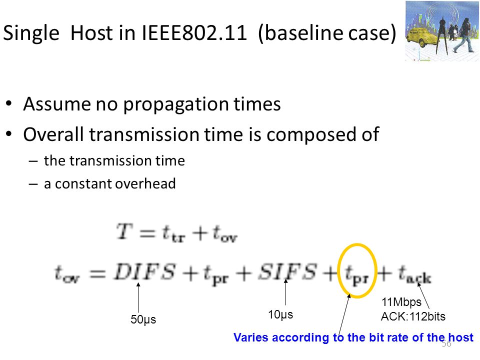 Single Host in IEEE (baseline case)