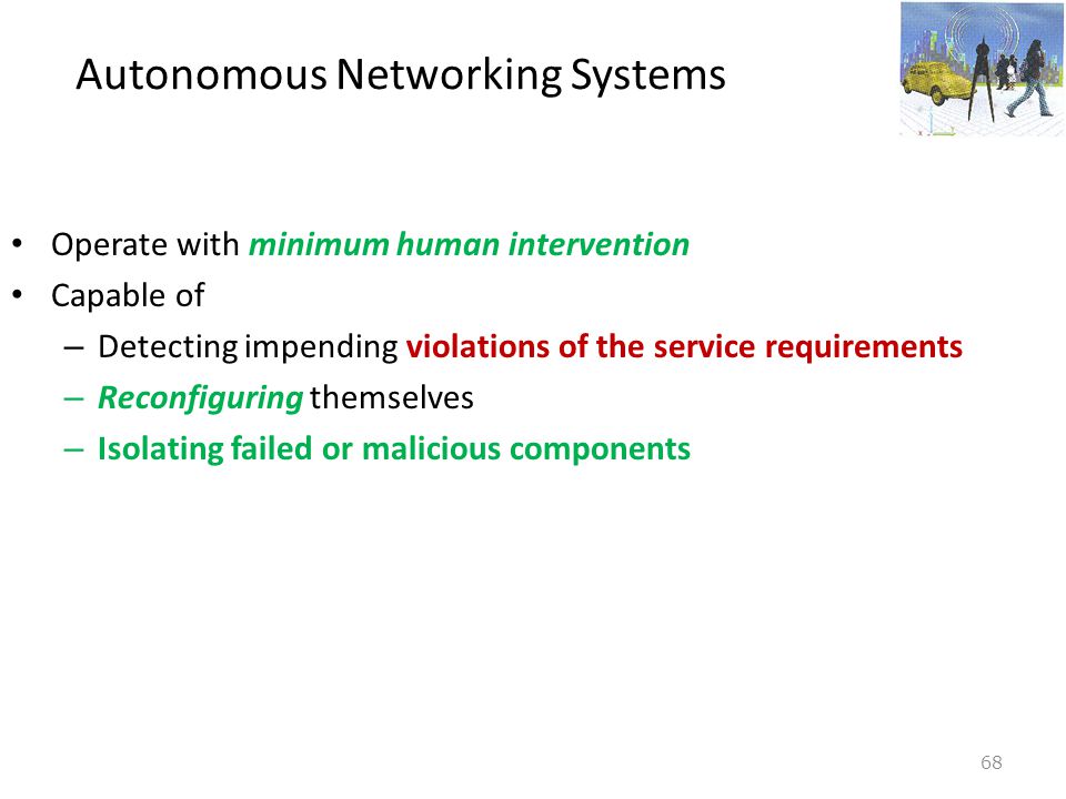 Autonomous Networking Systems