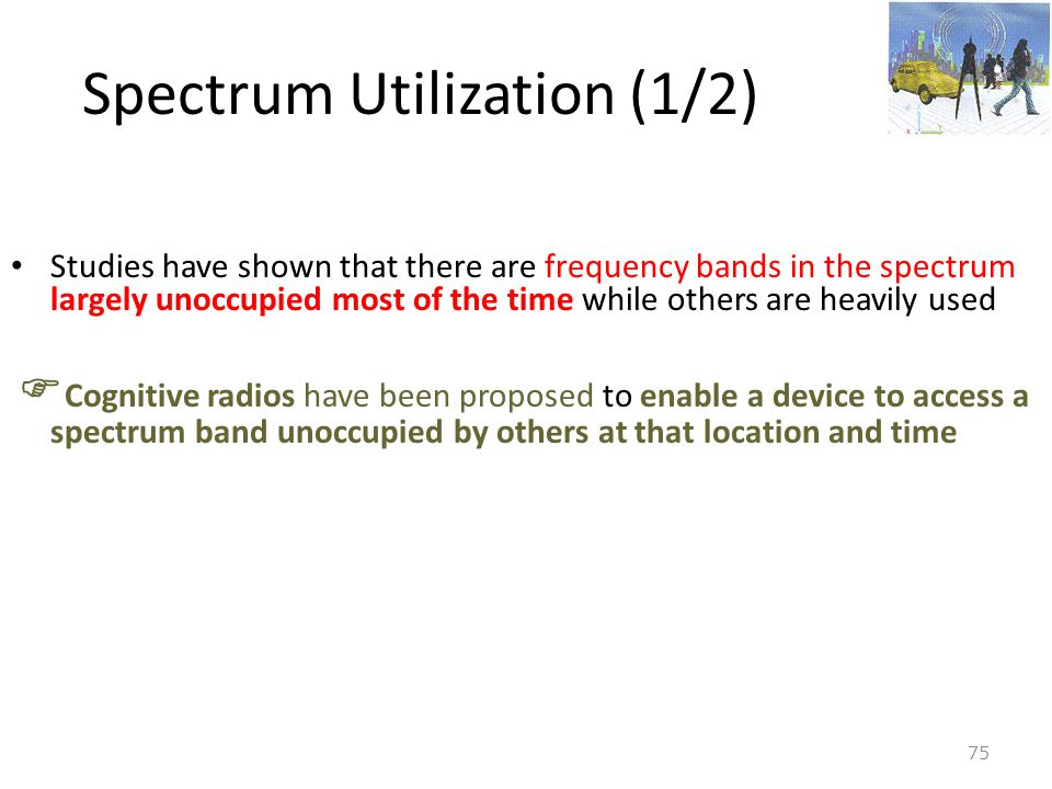 Spectrum Utilization (1/2)