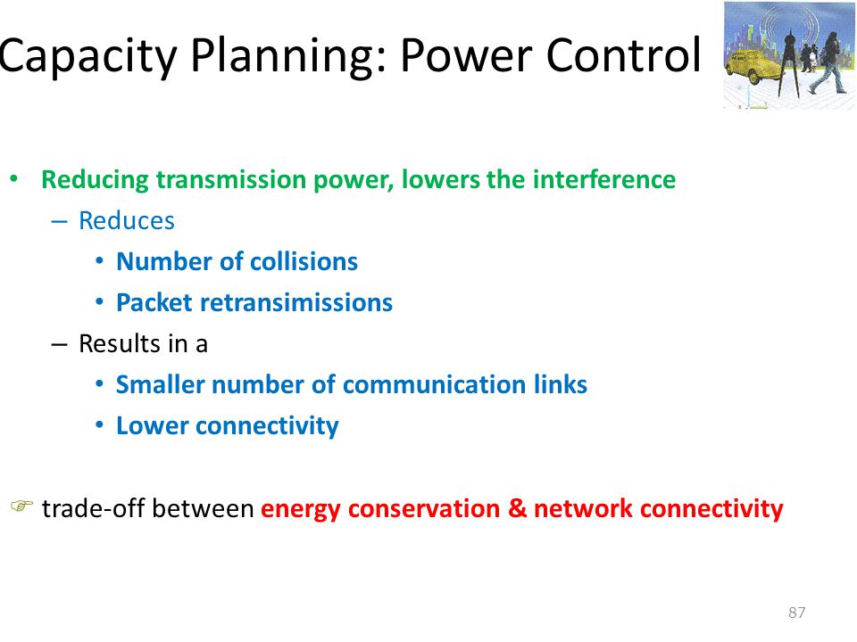 Capacity Planning: Power Control