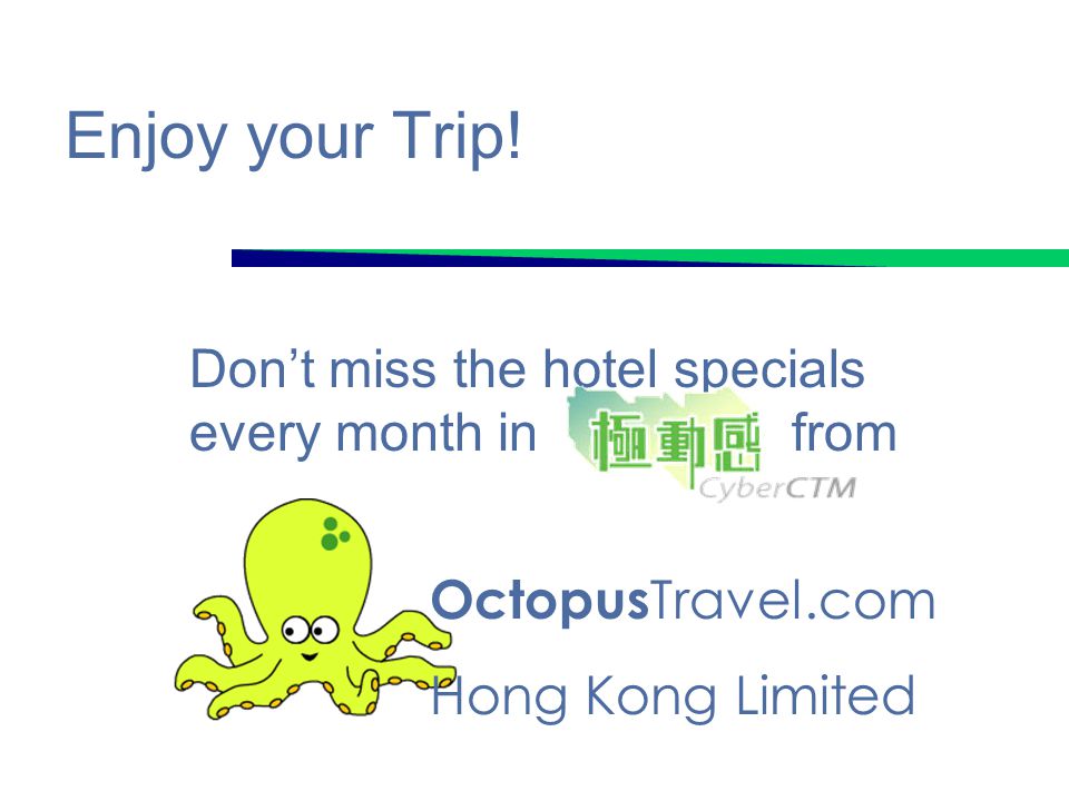 Don’t miss the hotel specials every month in from