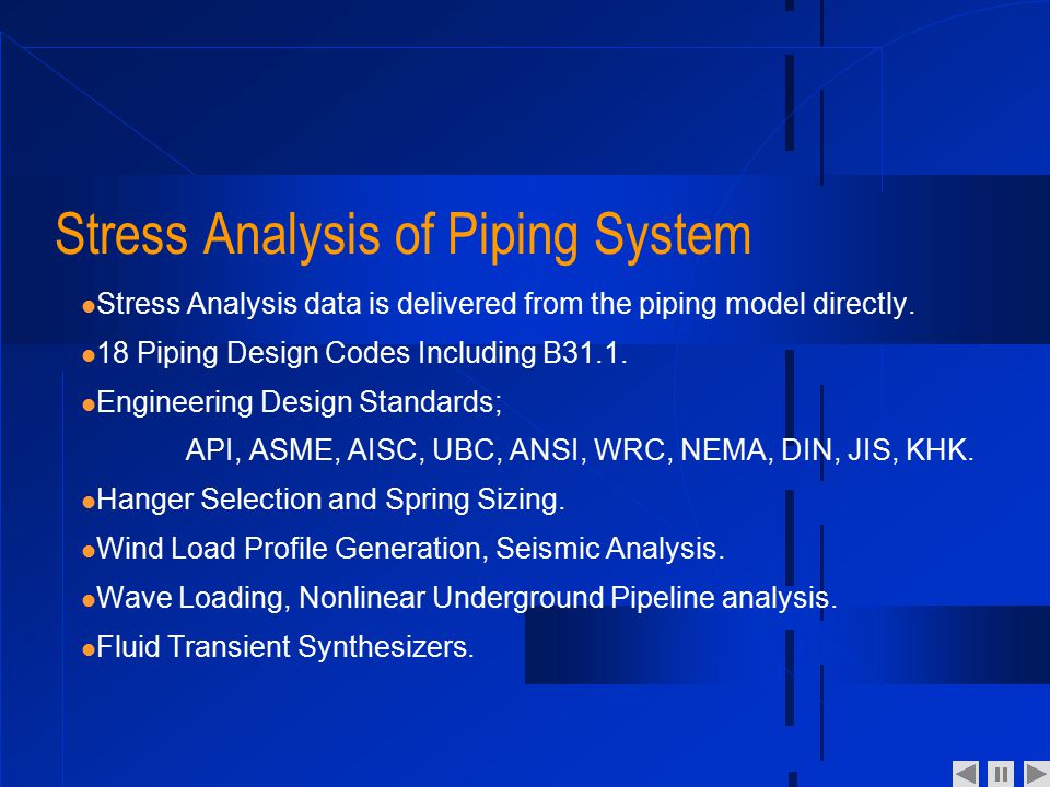 Stress Analysis of Piping System