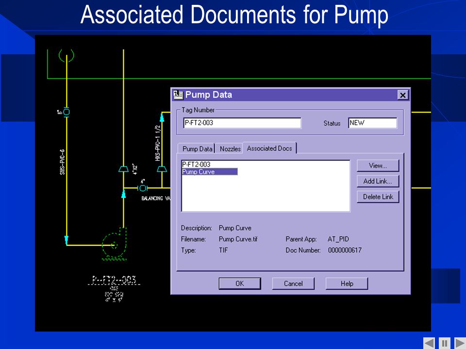 Associated Documents for Pump