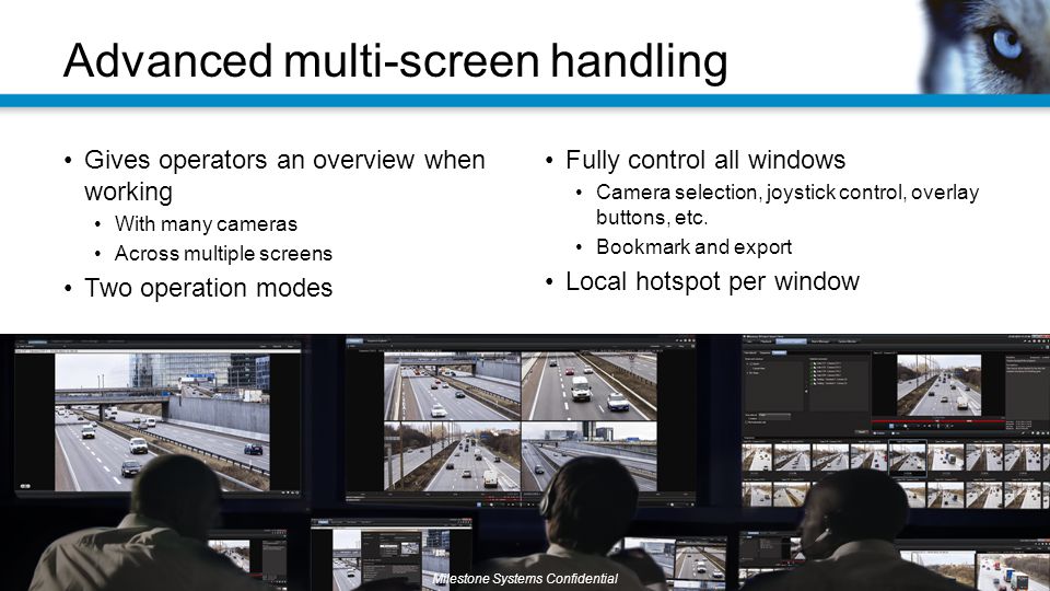 Advanced multi-screen handling