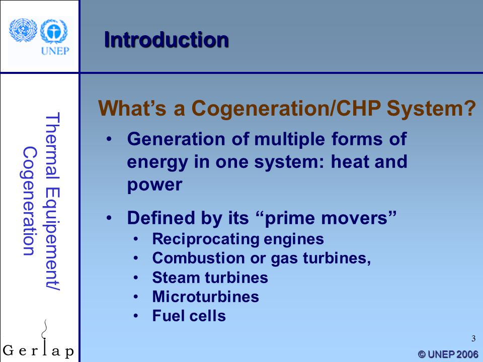 What’s a Cogeneration/CHP System