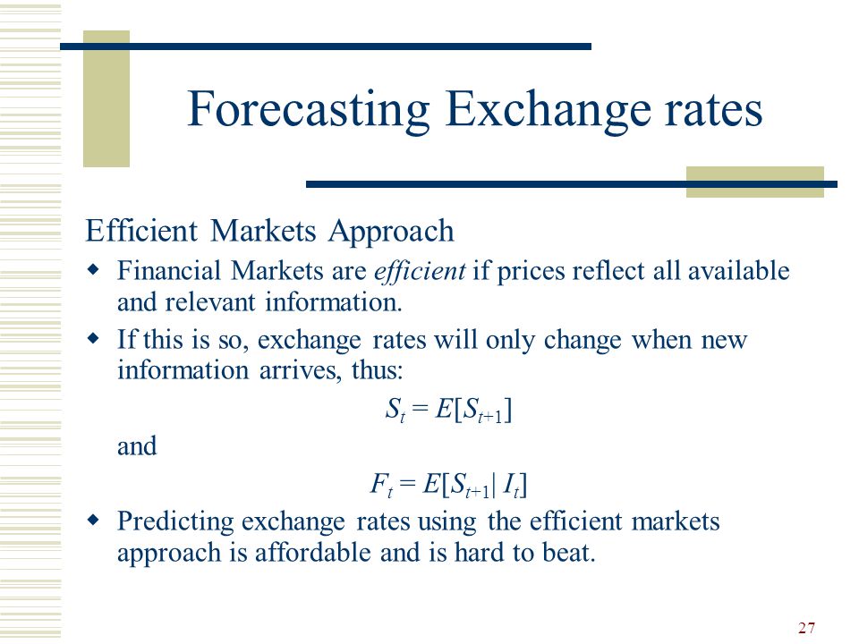 Forecast on forex rates whats in the dow 30