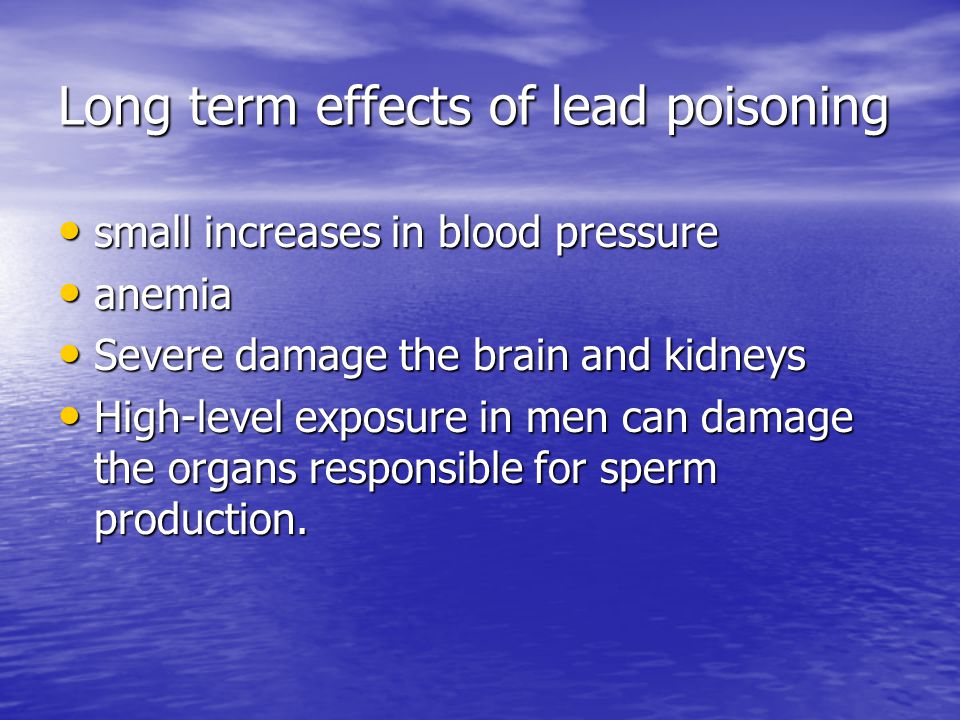 Lead in the Environment - ppt video online download