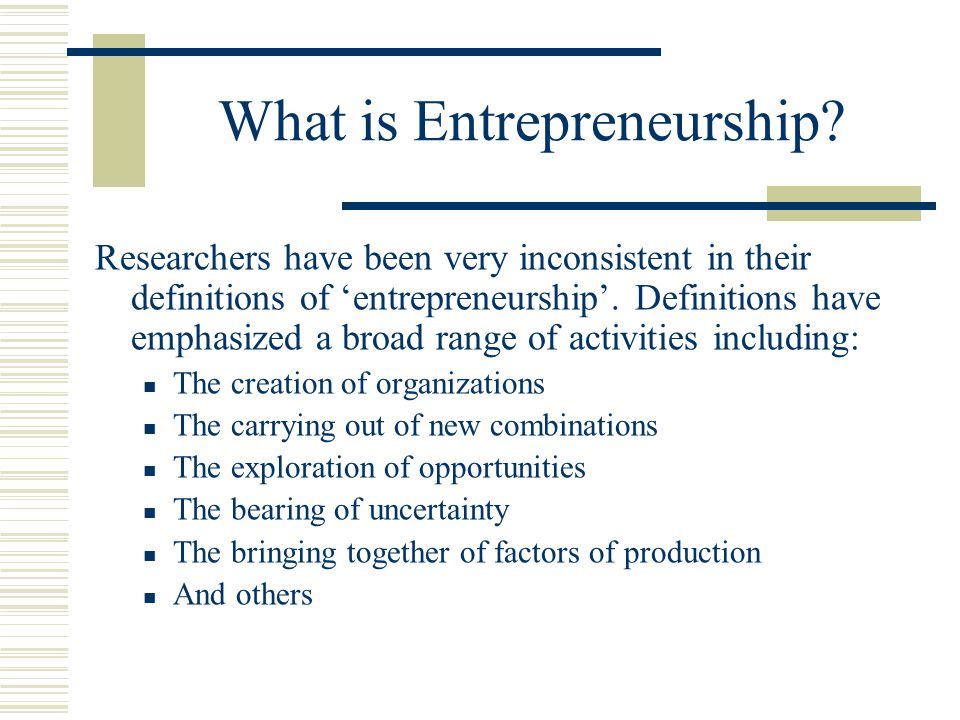 introduction to entrepreneurship ppt video online download introduction to entrepreneurship