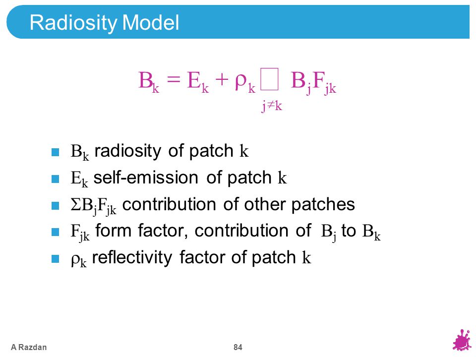 Problem Statement The Physics Of How Light Interacts With The Environment Is Very Complicated We Need Lots Of Simplification Ingredients Models To Ppt Download
