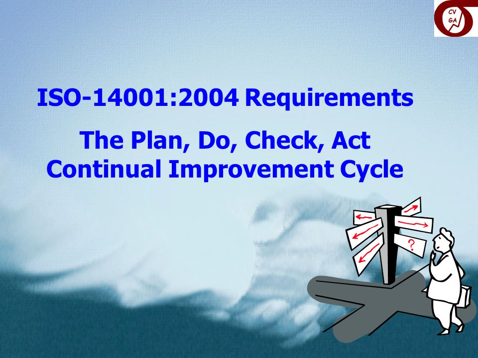 The Plan, Do, Check, Act Continual Improvement Cycle