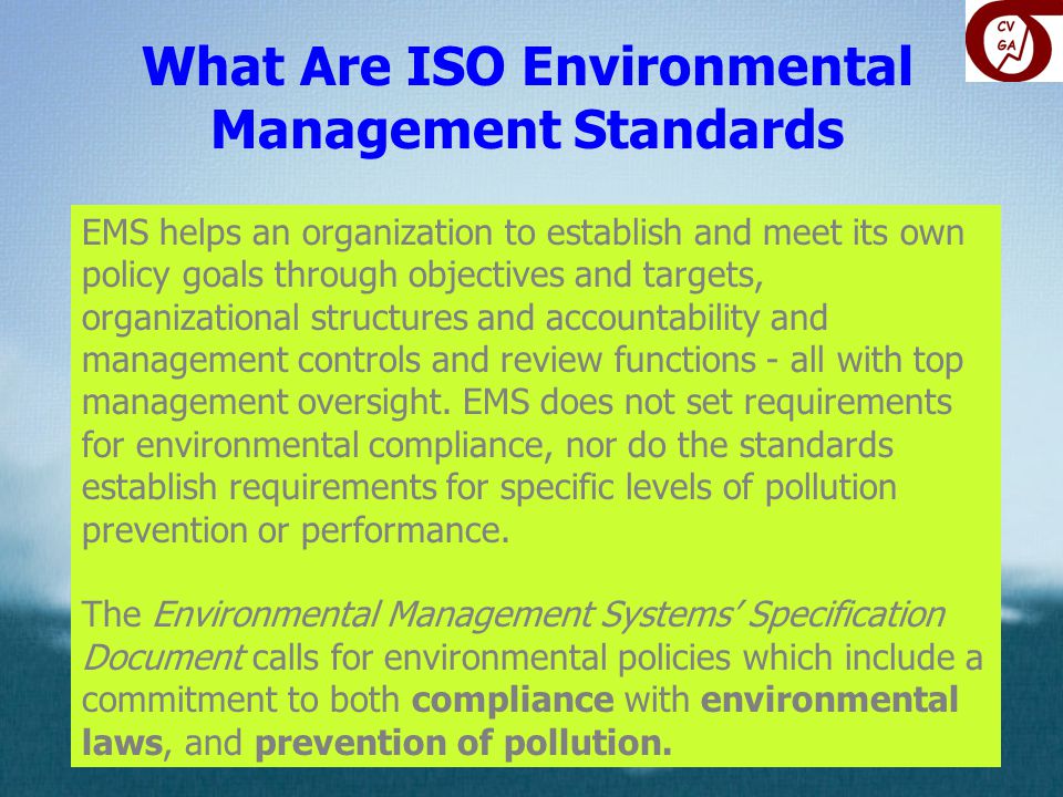 What Are ISO Environmental Management Standards
