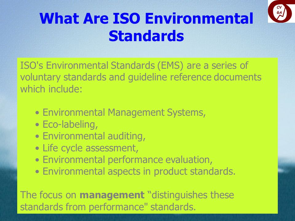 What Are ISO Environmental Standards