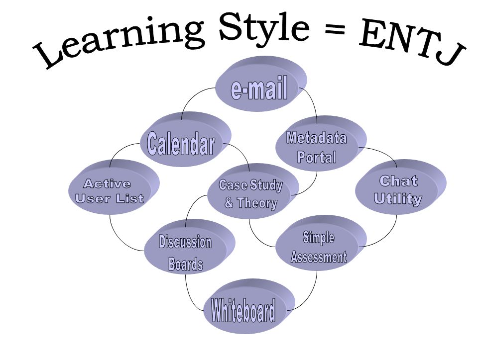 Simple Assessment Learning Style = ENTJ  Case Study & Theory