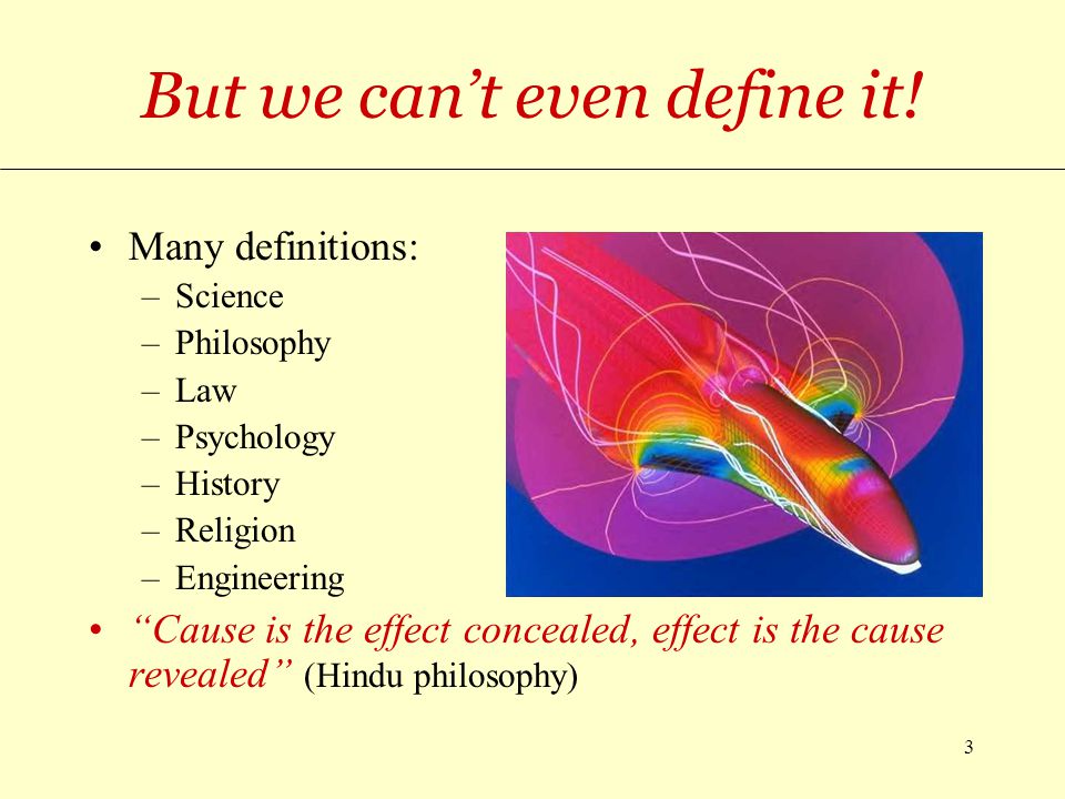 causality definition psychology