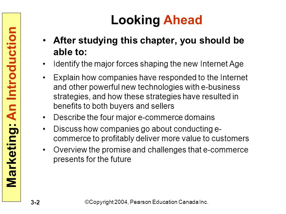 Looking Ahead After studying this chapter, you should be able to:
