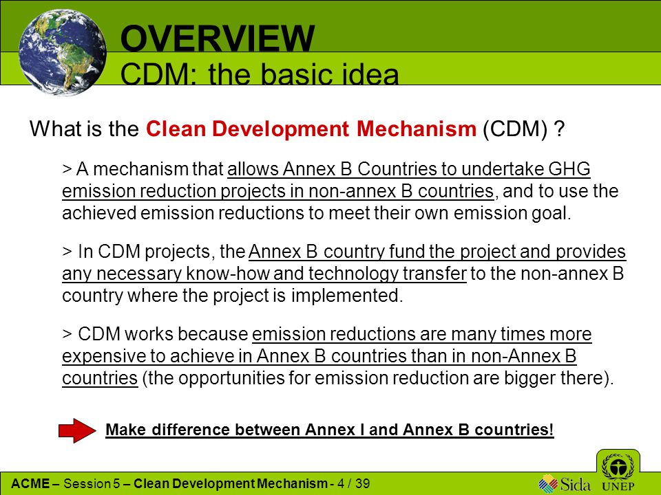 Clean Development Mechanism - ppt download