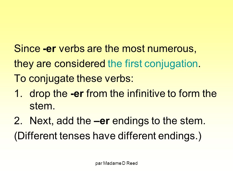 Boot Verbs Aim To Be Able To Recognise A Pattern In A Verb Conjugation With The Help Of Tex S French Grammar And Frenchabout Com And Special Thanks Ppt Video Online Download Search terms for this conjugation. boot verbs aim to be able to