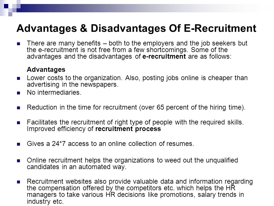 What are the disadvantages of headhunting?