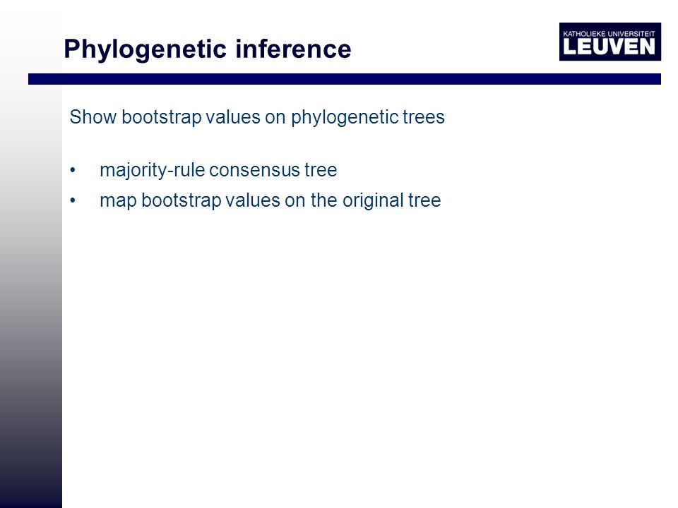 Phylogenetic inference