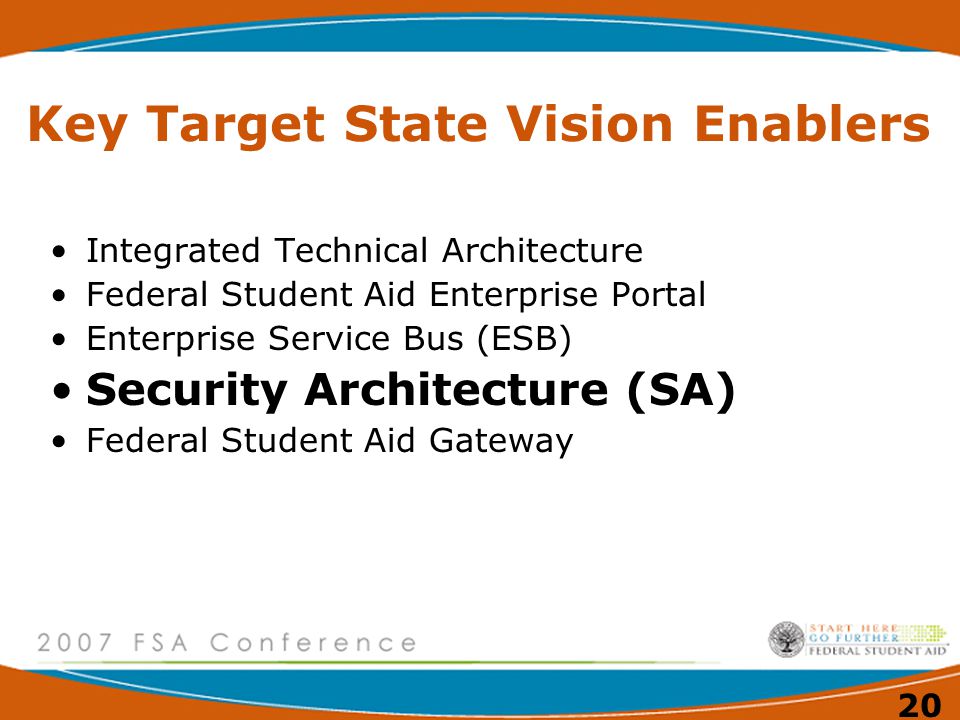 Key Target State Vision Enablers
