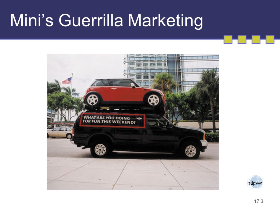 Mini’s Guerrilla Marketing