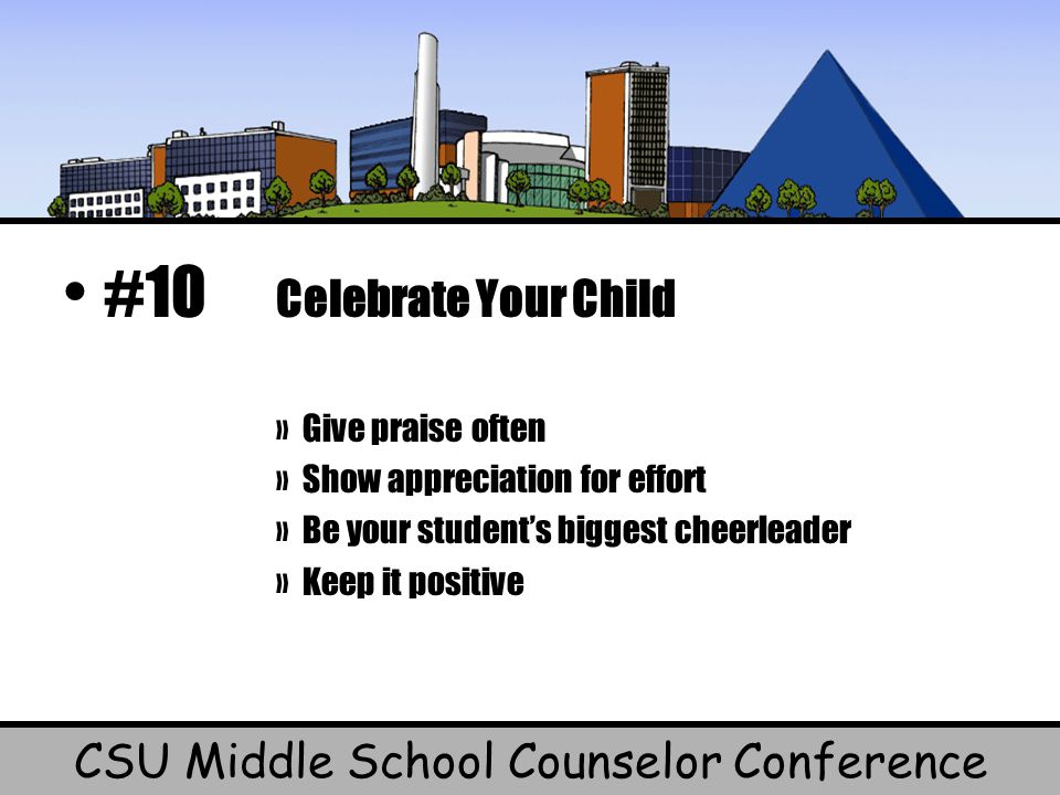 CSU Middle School Counselor Conference