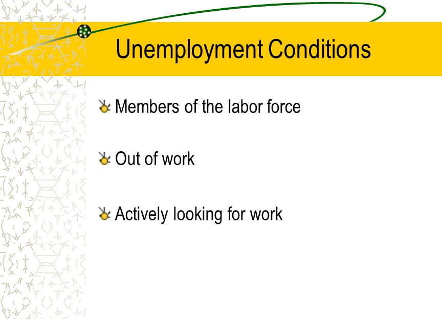 Unemployment Conditions