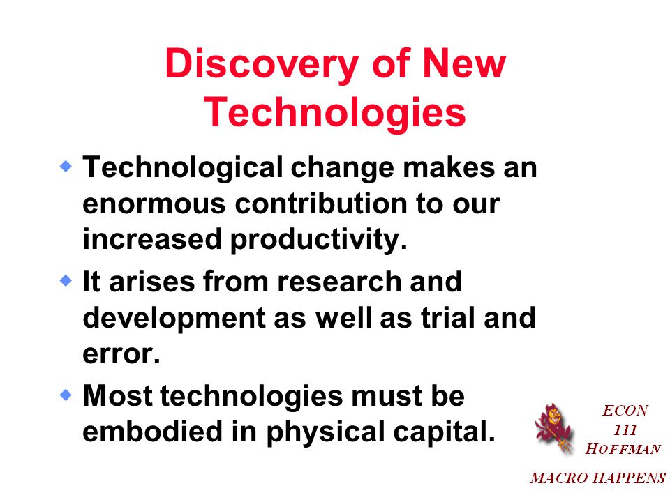 Discovery of New Technologies