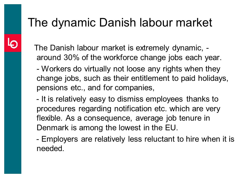 The dynamic Danish labour market