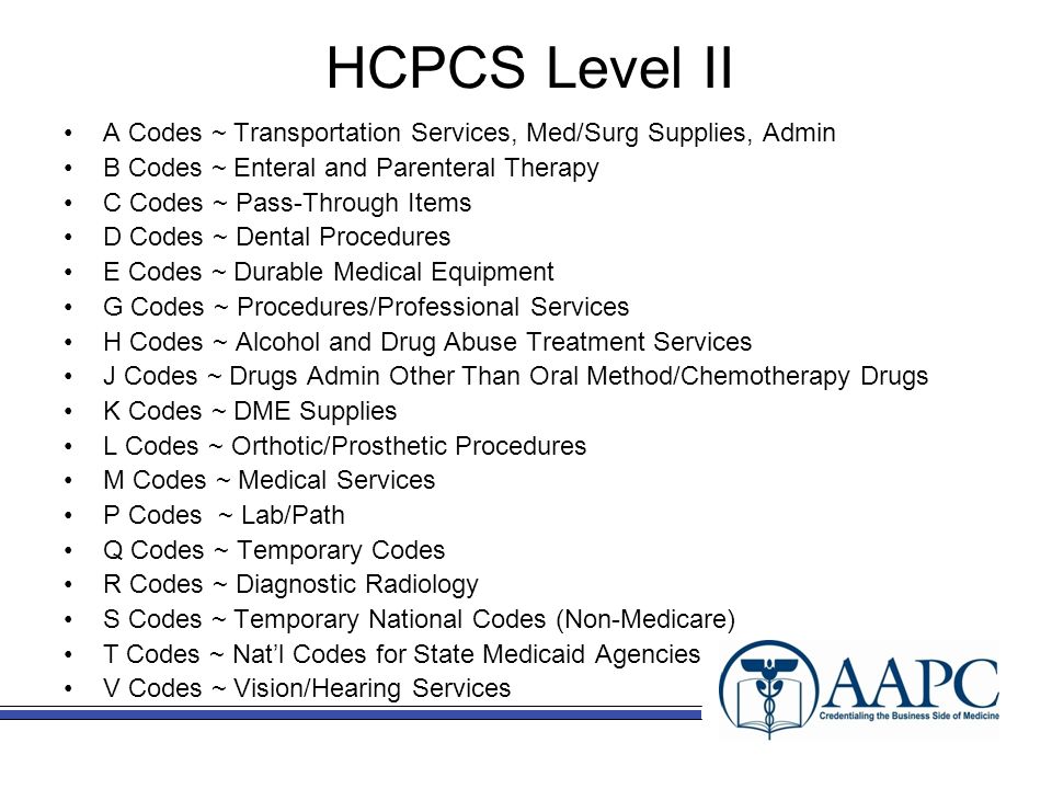 Introduction To Cpt Surgery Guidelines Hcpcs And Modifiers