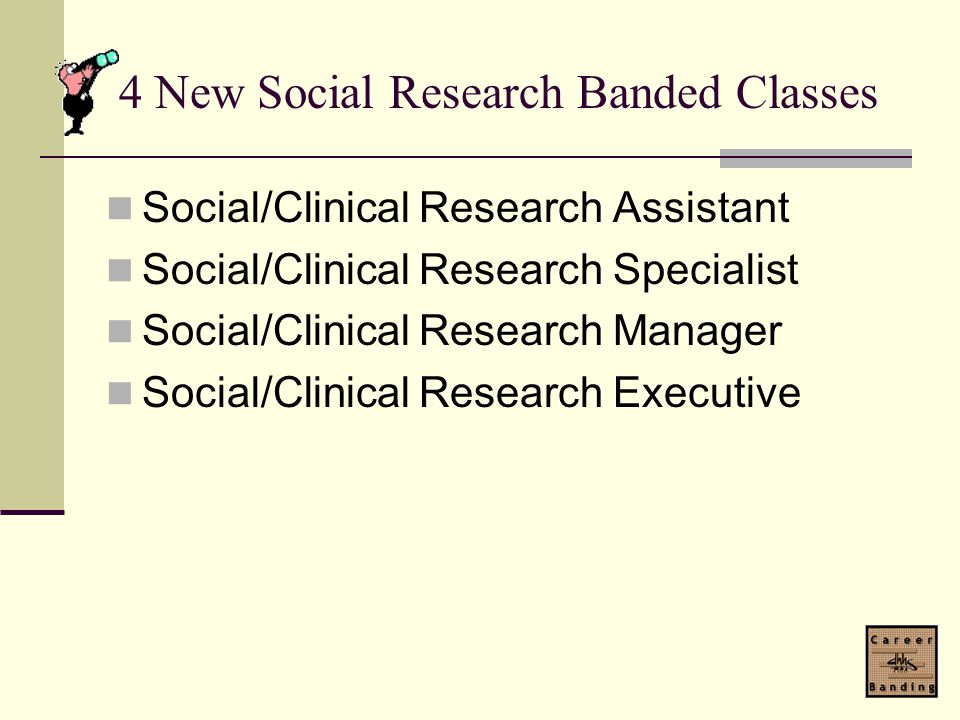 4 New Social Research Banded Classes
