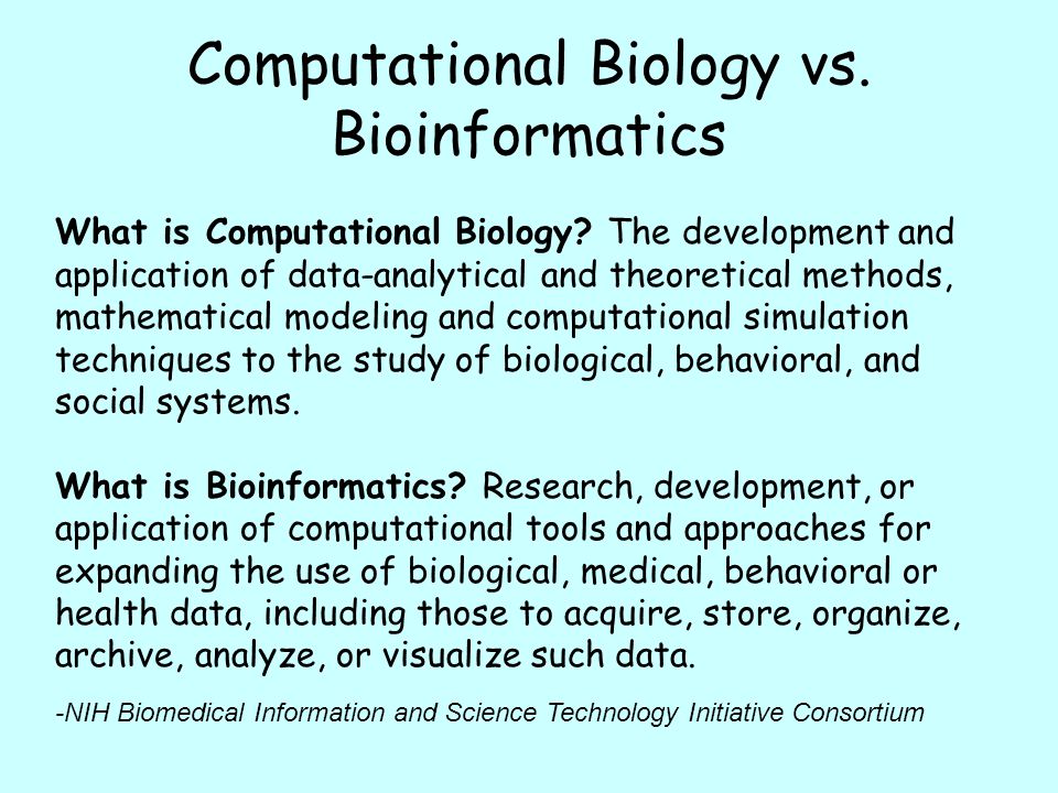 Bioinformatics Introduction. - ppt video online download