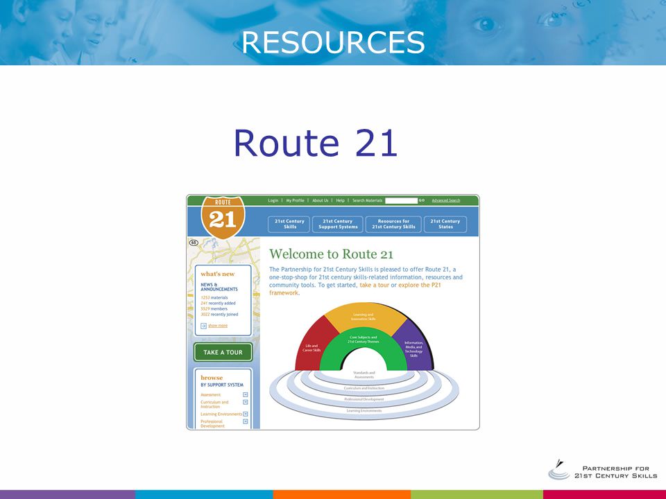 RESOURCES Route 21