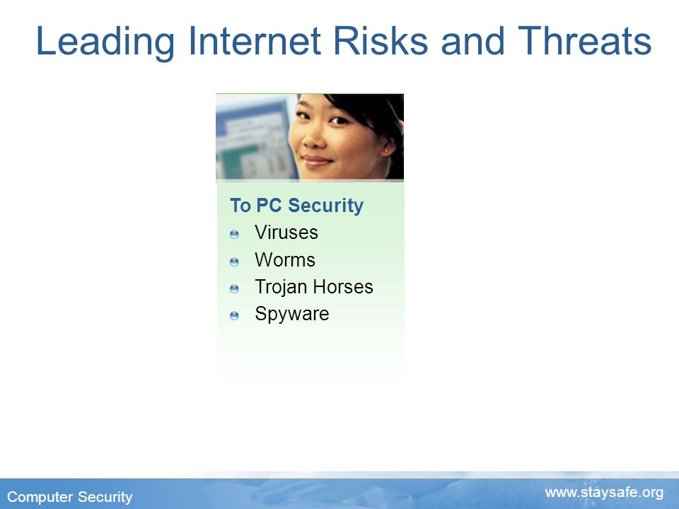 Leading Internet Risks and Threats