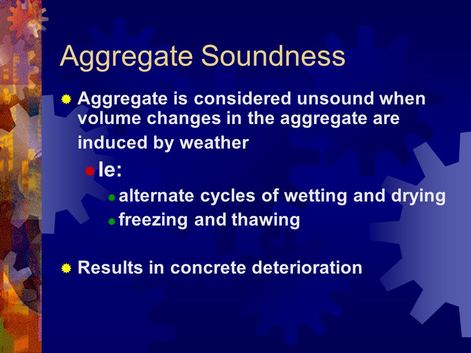 Aggregate Soundness Ie: