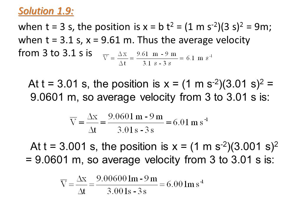 Chapter 1 Motion In A Straight Line Ppt Download