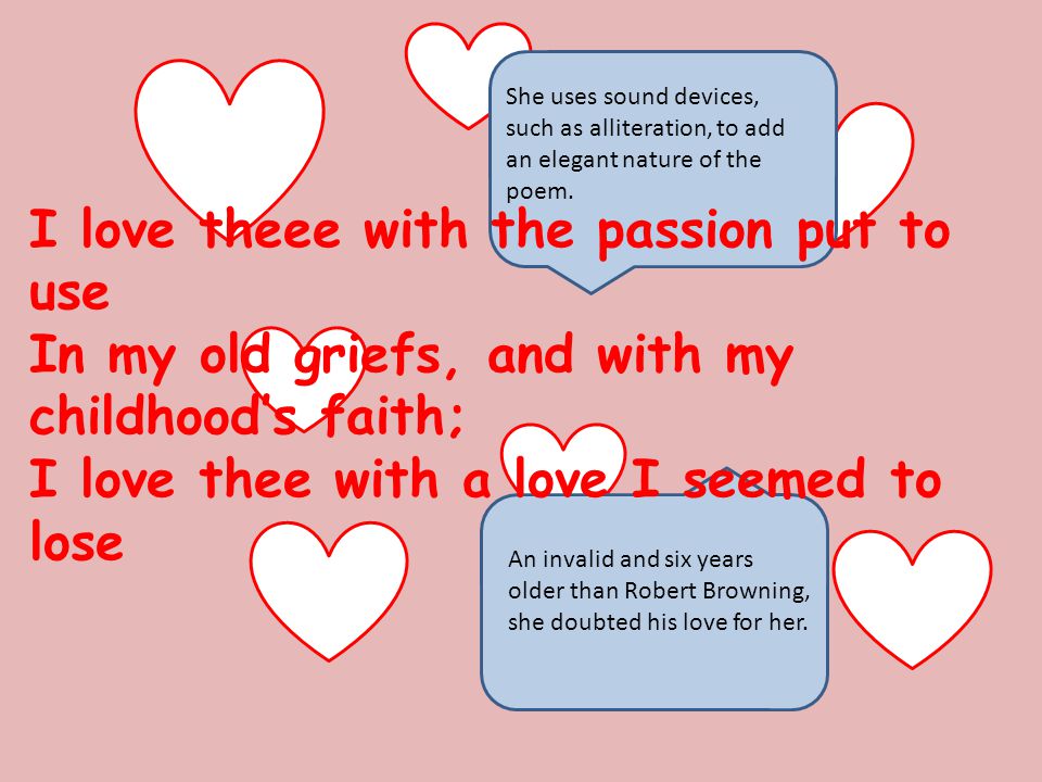 Sonnet 42 How Do I Love Thee Ppt Video Online Download