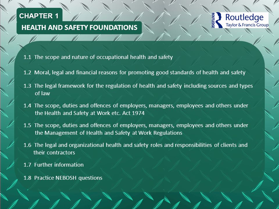 HEALTH AND SAFETY FOUNDATIONS