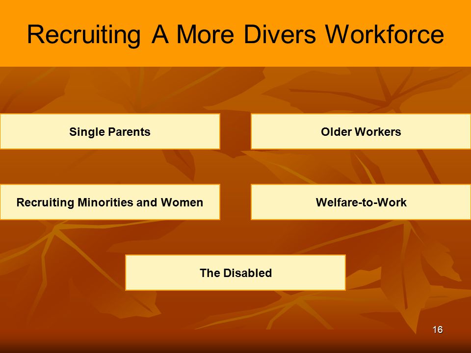 Recruiting A More Divers Workforce