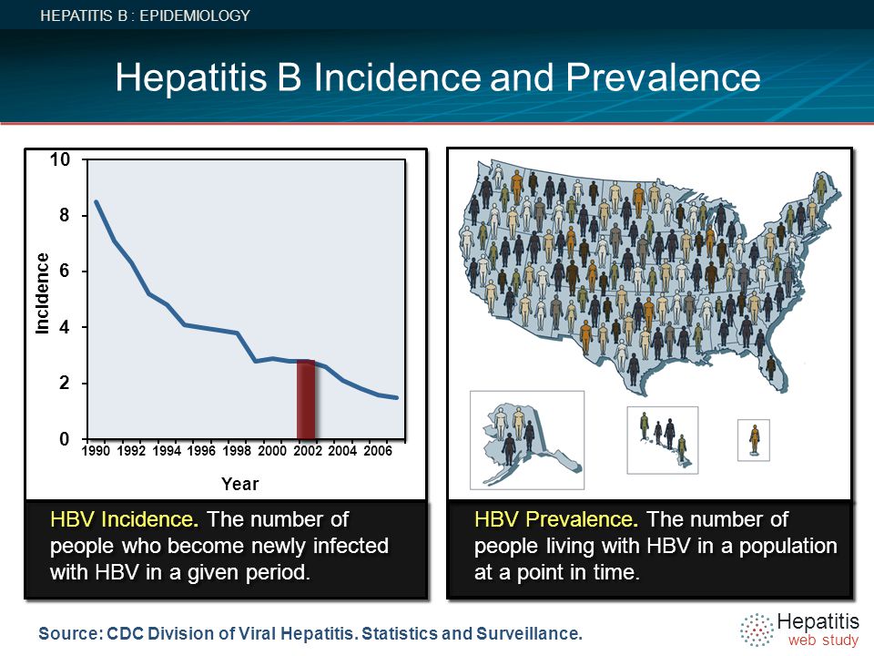 Hepatitis B Incidence and Prevalence