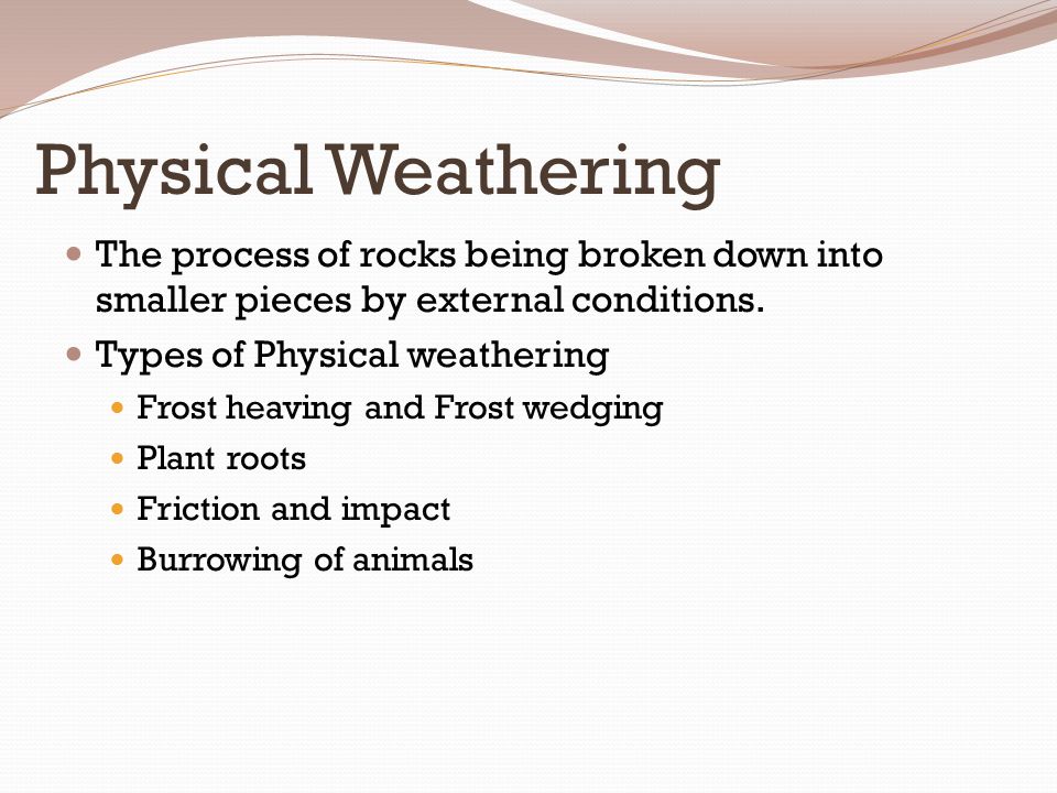 Weathering Lets Break It Down Ppt Download