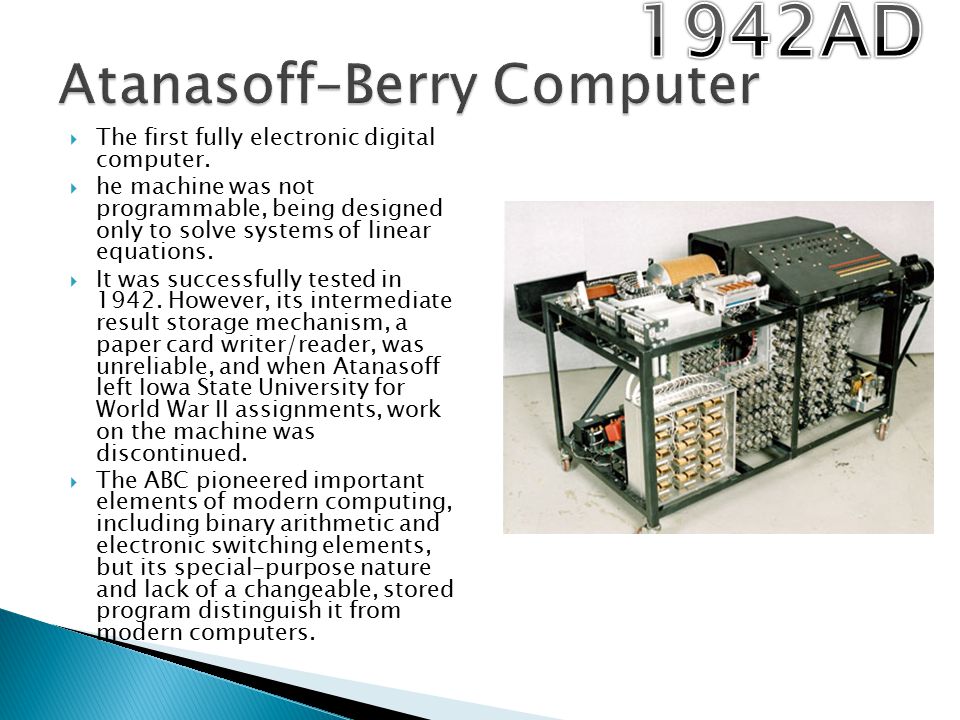 History of Computers: Part 2. Modern Computers - ppt video online download