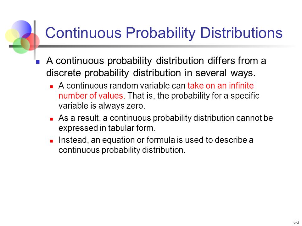 Chapter 6 Introduction to Continuous Probability Distributions - ppt  download